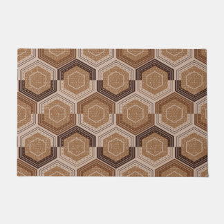 Mod Hexagonal Honeycomb Doormat