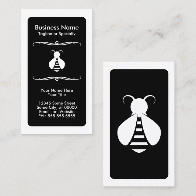 mod honey bee loyalty card (Front/Back)