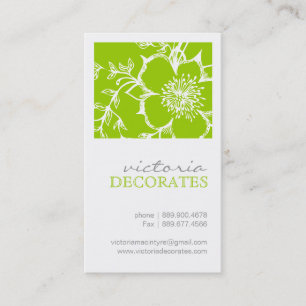 Mod Interior Designer Business Card