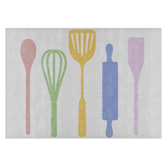 Mod Kitchen - glass cutting board (Front)