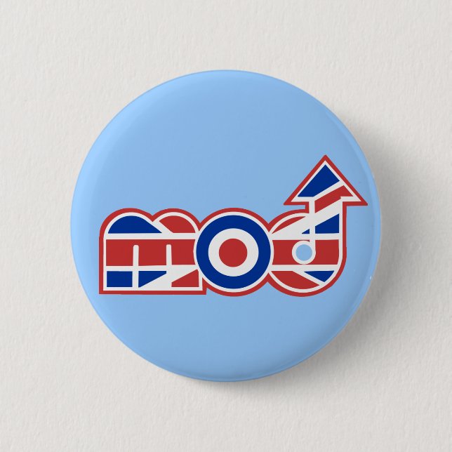 Mod Logo 2 6 Cm Round Badge (Front)