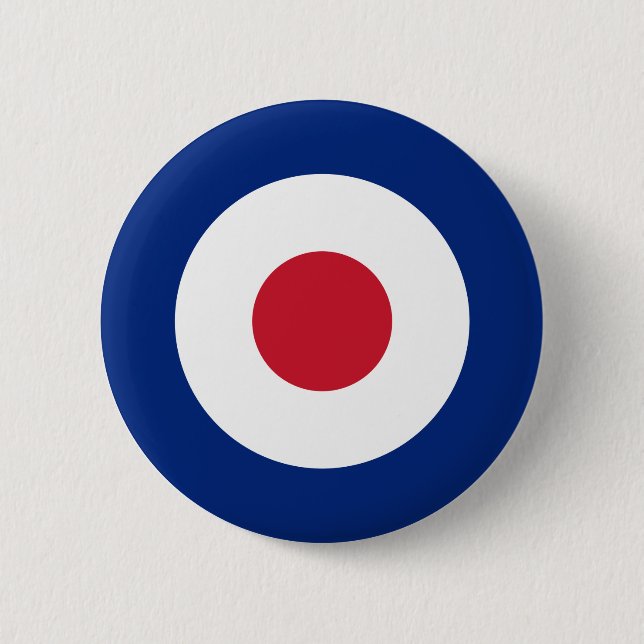 Mod Logo 6 Cm Round Badge (Front)