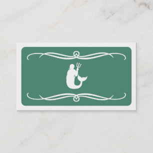mod merman (colour customisable) business card