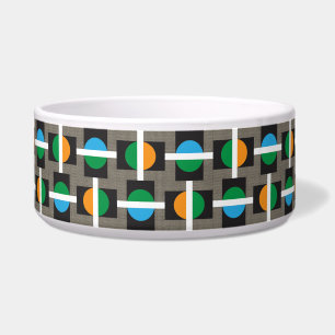 Mod Metro Pop Dog Bowl
