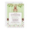 Mod Monkey Baby Shower invitation