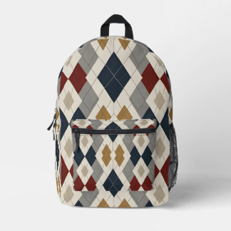 Mod Mosaic Printed Backpack