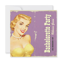 mod pattern retro pin up bachelorette party