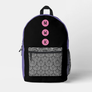 Mod Purple Monogram Backpack