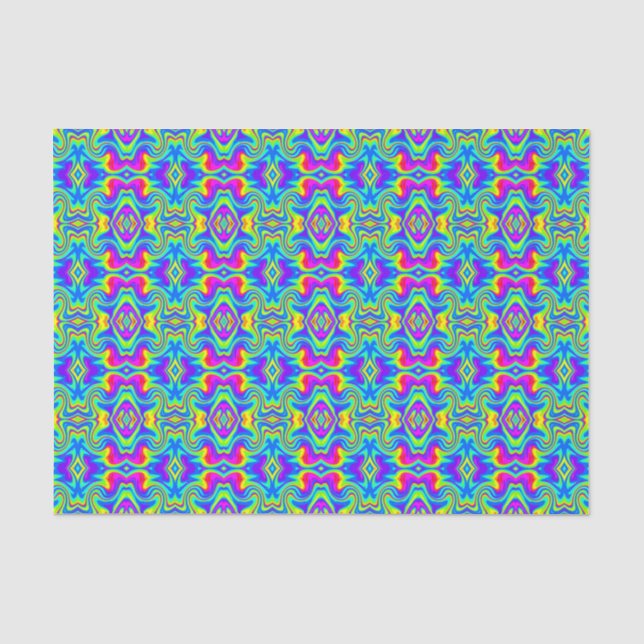 Mod Rainbow 3 Tissue Paper (Front)