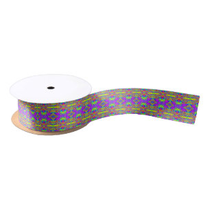 Mod Rainbow 4 Satin Ribbon