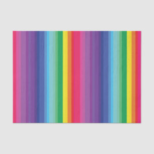 Mod Rainbow Colourful 1st Birthday Party Tissue Paper