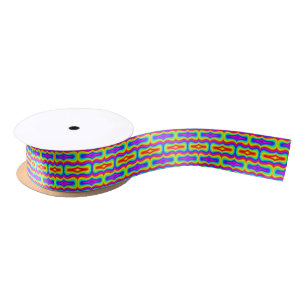 Mod Rainbow Satin Ribbon
