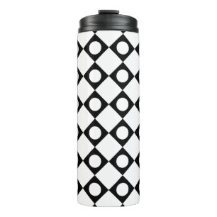 Mod Retro 60's White Thermal Tumbler