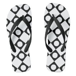 Mod Retro 60's White Thongs