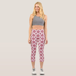 Mod Retro 60's Wildberry Capri Leggings