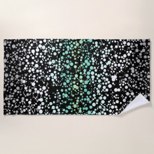 Mod Retro Quirky Groovy Boho Paragender Pride Beach Towel