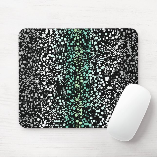 Mod Retro Quirky Groovy Boho Paragender Pride Mouse Pad (With Mouse)
