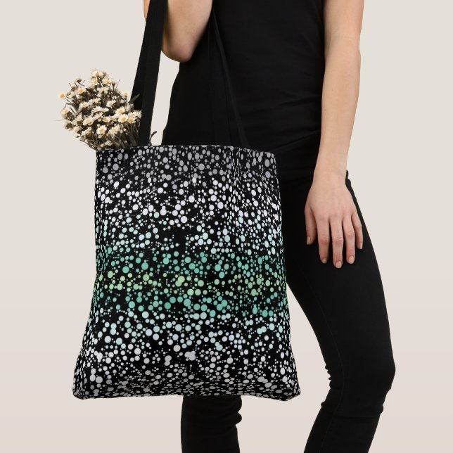 Mod Retro Quirky Groovy Boho Paragender Pride Tote Bag (Close Up)
