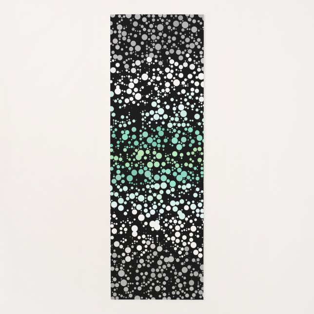 Mod Retro Quirky Groovy Boho Paragender Pride Yoga Mat (Front)
