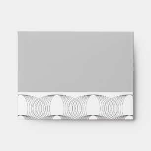Mod Rings Simple Modern Geometric Pattern Envelope
