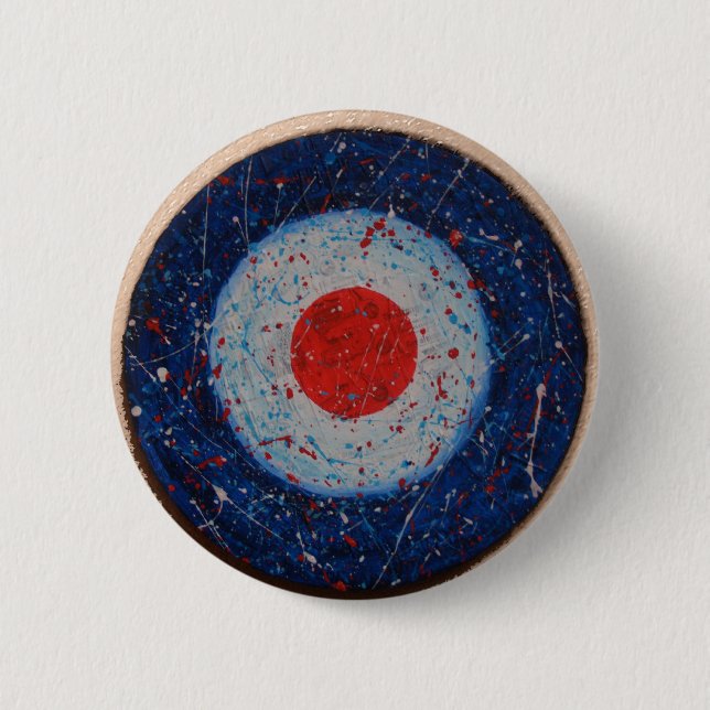 mod scooter boy badge (Front)