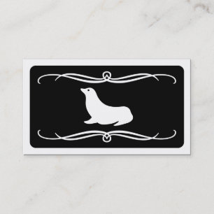 mod seal (colour customisable) business card