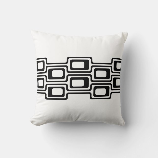 Mod Strips, Throw Pillow (Front)