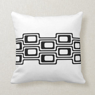 Mod Strips, Throw Pillow