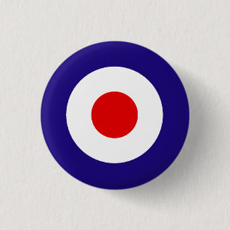 Mod Target 3 Cm Round Badge