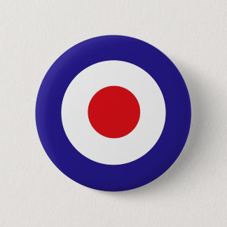 Mod Target 6 Cm Round Badge