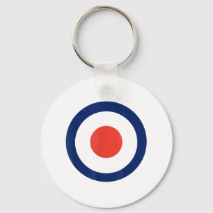 Mod Target Air Force Bullseye Target _1  Key Ring