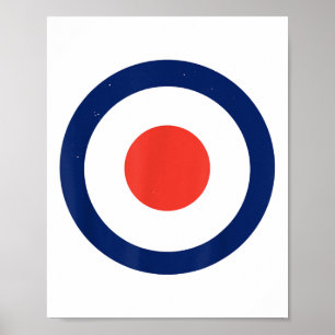 Mod Target Air Force Bullseye Target _1  Poster