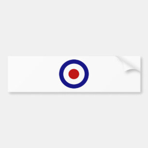 Mod Target Bumper Sticker