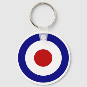Mod Target Key Ring