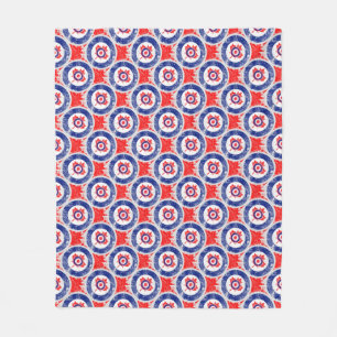 Mod Target Mods maple leaf Target Grunge Roundel Fleece Blanket