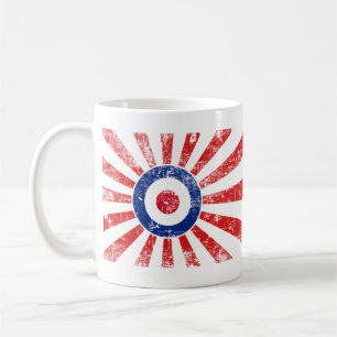 Mod Target Mods Sunburst Target Roundel Coffee Mug