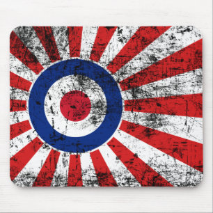 Mod Target Mods Sunburst Target Roundel Mouse Pad