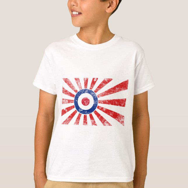 Mod Target Mods Sunburst Target Roundel T-Shirt (Front)