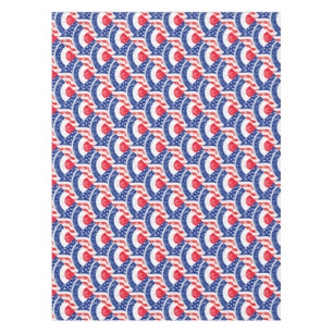 Mod Target Mods USA Target Grunge Roundel Tablecloth