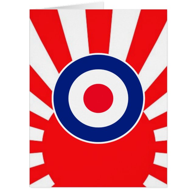 MOD Target Roundel on Burst Japan (Front)