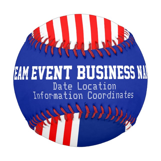 Mod Target Roundel Stars And Stripes Personalised Baseball (Back)