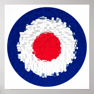 Mod Target with effect applied Poster