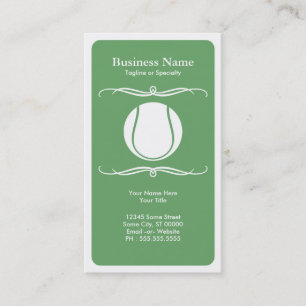 mod tennis business card