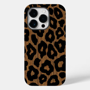 Mod Wood Leopard Case-Mate iPhone 14 Pro Case