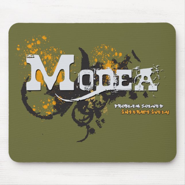 Modea Grunge Mousepad (Front)