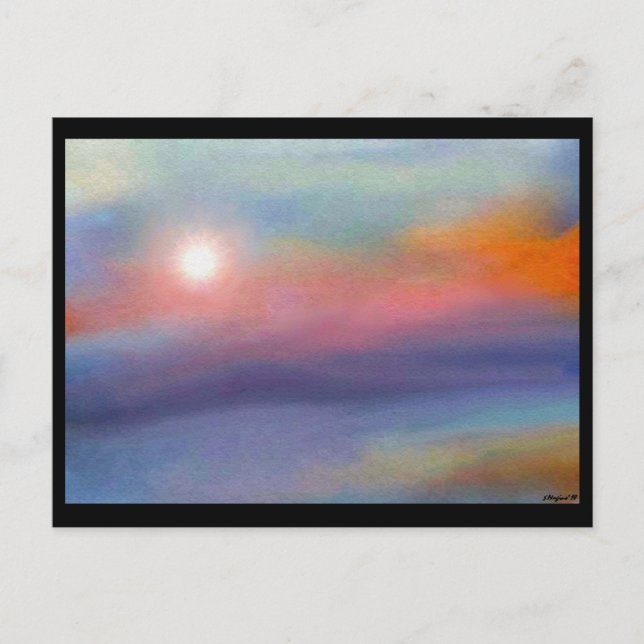 Modeh Ani Sunrise Postcards (Front)