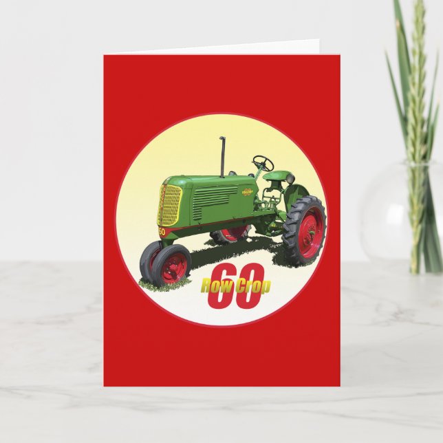 Model 60 Row Crop Holiday Card (Front)