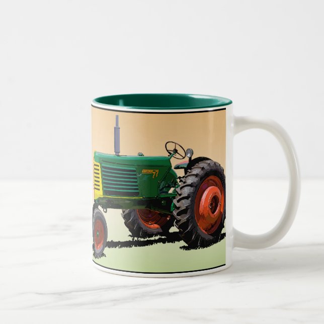Model 77 Row Crop Two-Tone Coffee Mug (Right)