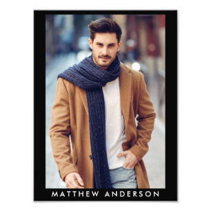 Model Actor 9 x 12 Photo Portfolio Print B