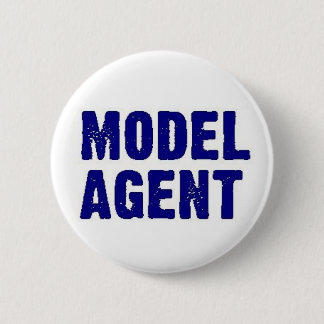 Model Agent 6 Cm Round Badge